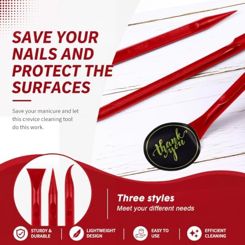 Honoson 9 Pcs Cleaning Scraper Tool Detailing Picks Non Scratch - Image 6