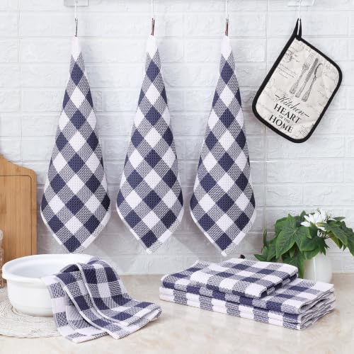 Homaxy Kitchen Towels and Dishcloths Set of 8 - Image 6