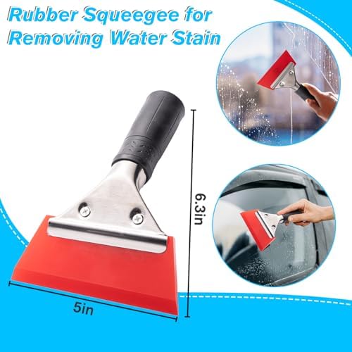 18PCS Window Tint Kit, Felt Squeegee - Image 2