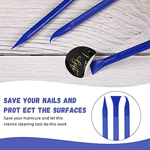 Minatee 18 Pcs Carbon Fiber Plastic Scrapers Cleaning Tool Non-scratch Plastic - Image 6
