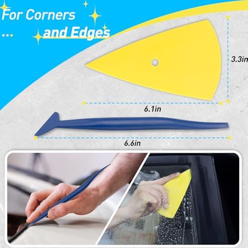 15PCS Window Tint Kit, Felt Squeegee - Image 5