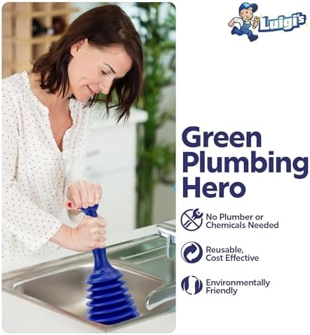 Luigi's Toilet & Sink Plunger Set - Image 7