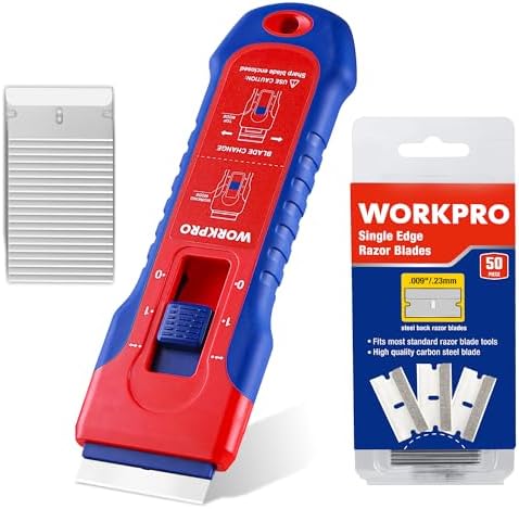 WORKPRO Retractable Razor Blade Scraper by WORKPRO