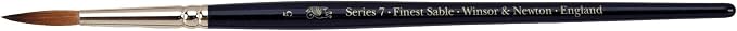 Winsor & Newton Series 7 Kolinsky Sable Brush, Round SH #5 by WinsorNewton