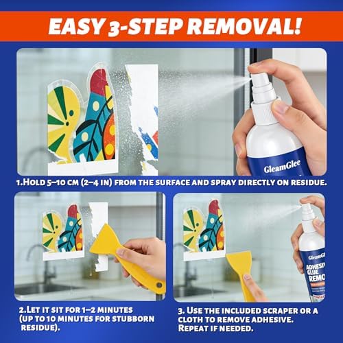 Adhesive Remover Spray, 15-Second Residue-Free Clean - Image 7