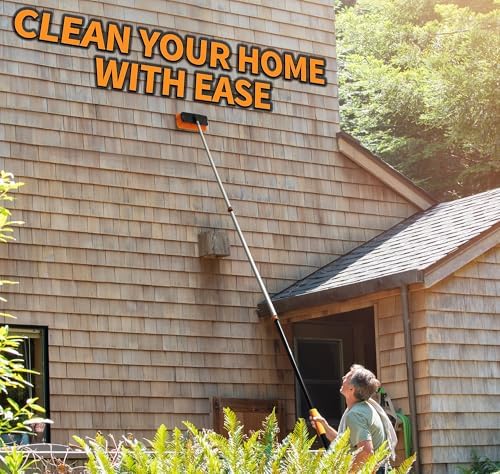 30-Foot Exterior House Cleaning Brush Set - Image 4