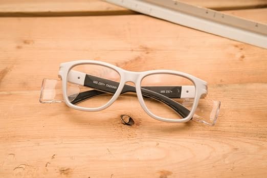 MAGID Y50 Safety Glasses for Construction | White Frame — 72-Pack, ANSI Z87.1+ - Image 4