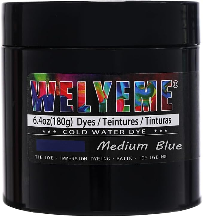Cold Water Dye, Tie Dye Powder, Fabric Dye Powder by WELYEME