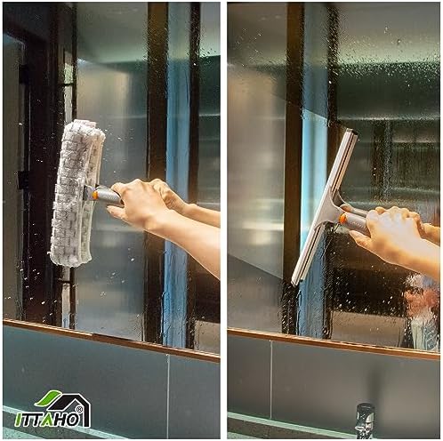 Squeegee for Window Cleaning, Extendable Window Cleaner for Car, Sliding Door - Image 4