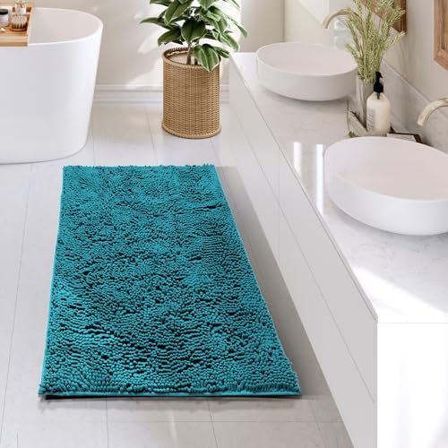 Hearth & Harbor Bathroom Rugs, Chenille Bath Mat - Image 2