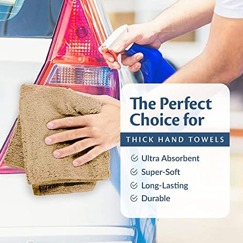 100% Cotton Chamois Cleaning Towels, 12 Pack - Image 4