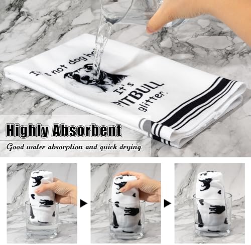 R HORSE Pitbull Kitchen Dish Towel - Image 5