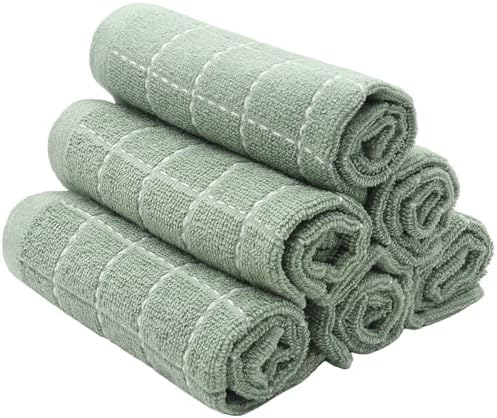 Terry Dish Rags Cloths, 12”x 12”, 6 Pack - Image 2