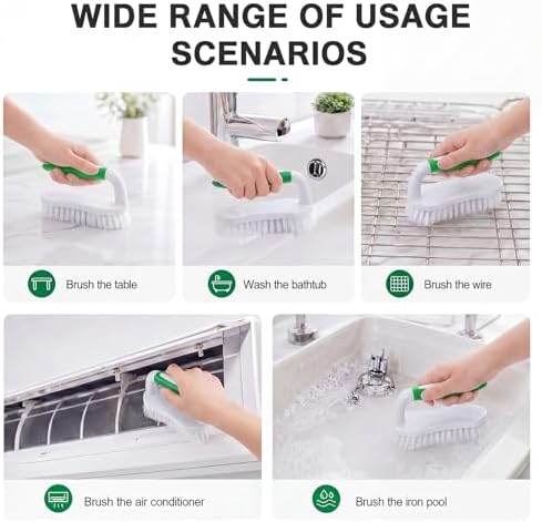 Lallisa 24Pcs Heavy Duty Scrub Brushes - Image 4