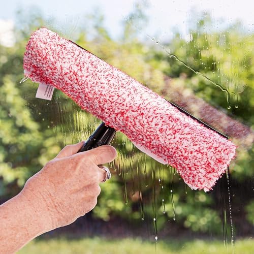 Libman 2-in-1 Window Washer & Squeegee – Premium Microfiber Glass Cleaner - Image 3