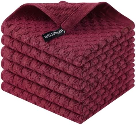 Homaxy 100% Cotton Terry Dish Cloths by Homaxy
