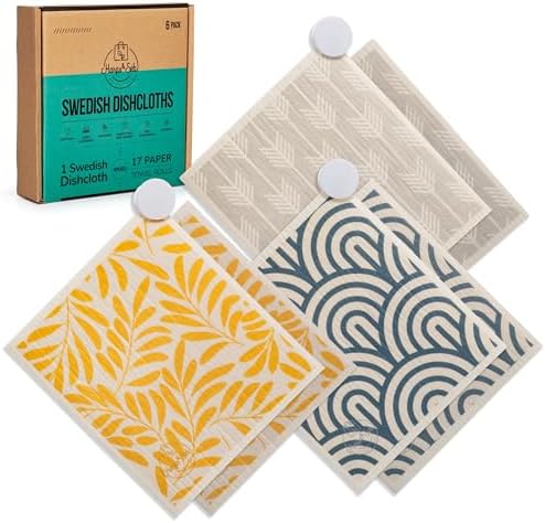 Harps&Seb Swedish Dishcloths for Kitchen Dishcloths by HarpsSeb