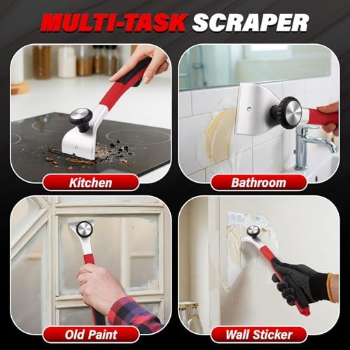 DIYSELF Carbide Scraper, 2-3/8 Inch Heavy Duty Paint Scraper - Image 2