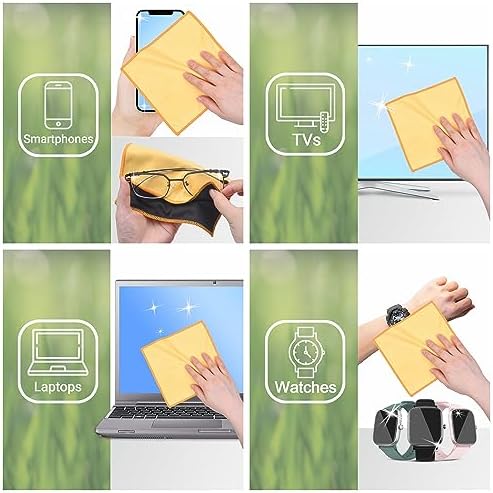 Eco-Fused Microfiber Cleaning Cloths Double-Sided - Image 5