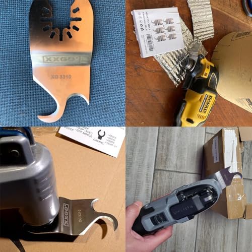 XXGO 6 Pcs Multitool Shingle Cutting Knife Hook Blade - Image 5