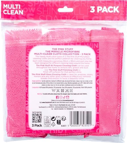 Stardrops – The Pink Stuff – Miracle Microfibre Cloth Collection - Image 2