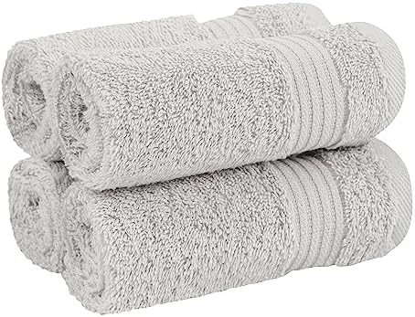 Cotton Paradise 100% Cotton Turkish Towel Set, Soft Absorbent Quick Dry - Image 5