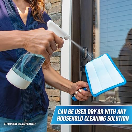 Unger ProClean Connect and Clean Indoor Window Cleaning Kit, Washing Tool - Image 3