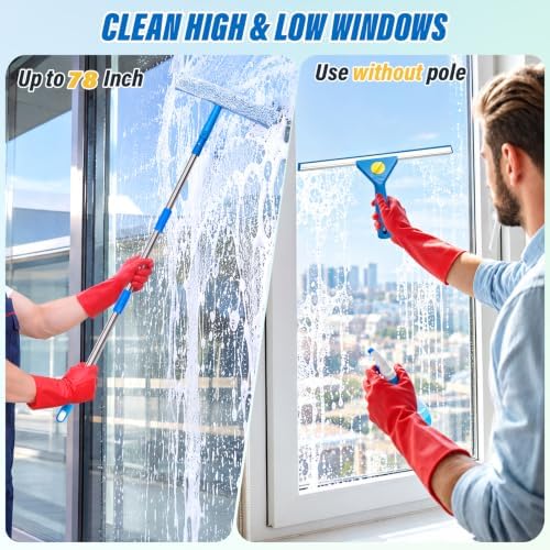 Window Cleaning Kit with Collapsible Bucket 4.2 Gallon - Image 5