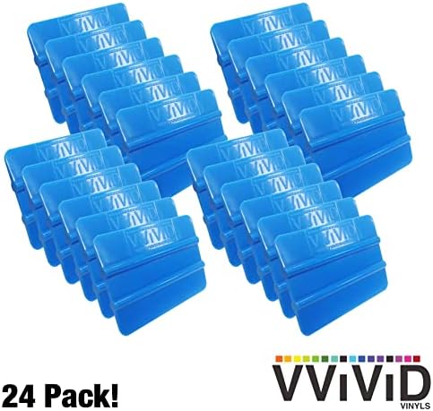 VViViD Blue Handheld Vinyl Wrap Applicator Squeegee - Image 2