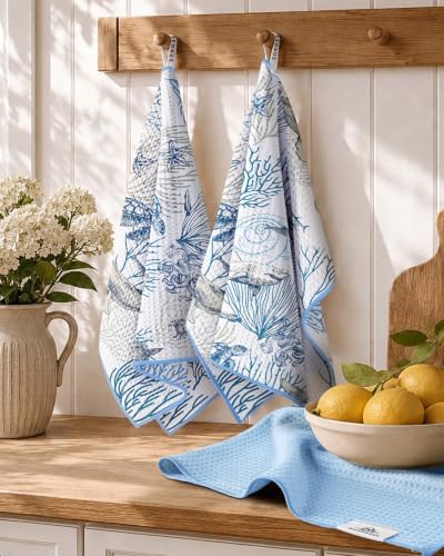 3pcs Double-Sided Waffle Kitchen Towels - Image 5