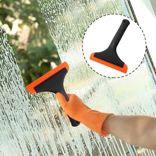 1Pc 6 Inch Black Car Window Squeegee Silicone - Image 6