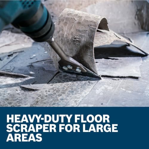 Bosch HS1918 6 In. x 25 In. Floor Scraper SDS-max Hammer Steel - Image 5