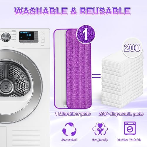6 Pack Reusable Mop Pads for Swiffer PowerMop, Power Mop Pads 15'' Microfiber - Image 5