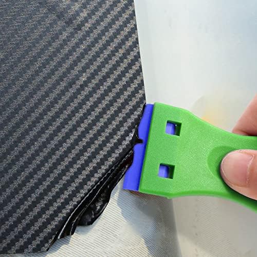 FOSHIO Plastic Razor Blades 200PCS Double Edged 1.5 Inch Suit - Image 4