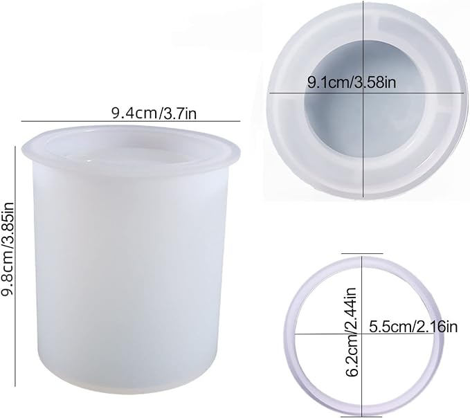 Sealed Storage Box Silicone Resin Mold - Image 2
