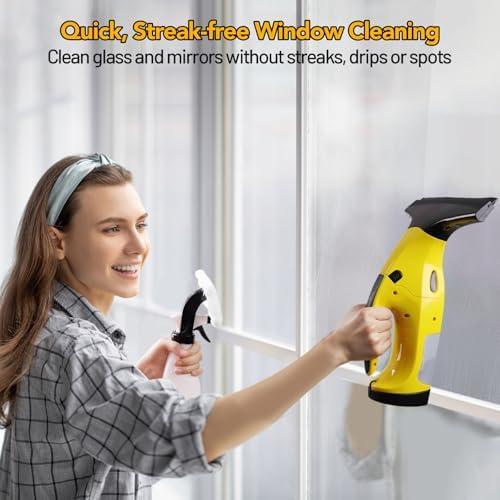 Rechargeable Window Vac, Electric Window Vacuum Squeegee, - Image 4