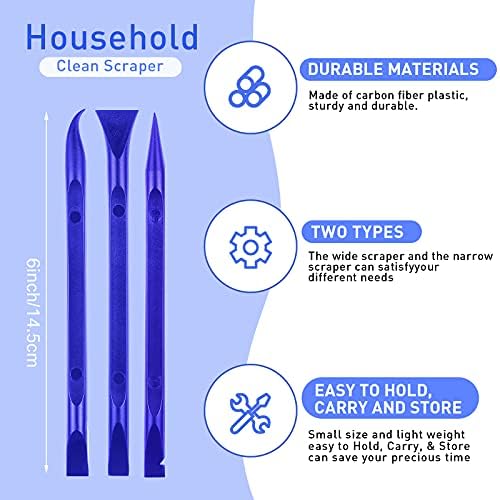 Honoson 9 Pcs Cleaning Scraper Tool, Scratch Free - Image 3