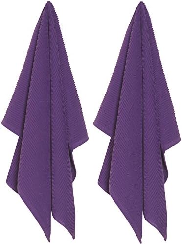 Now Designs Ripple Kitchen Towel, Prince Purple - Image 6