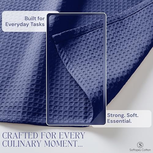 Waffle Weave Dish Towels 12 Pack, 16x26 Inches, Quick Dry Towels - Image 6