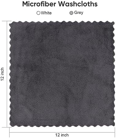 Orighty Washcloths 96 Pack, Ultra Soft Face Cloths 12 x 12 inch, Absorbent & - Image 7