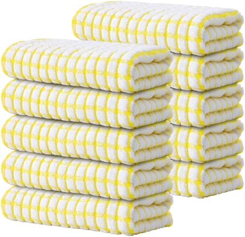 Kitinjoy Cotton 10 Pack Terry Kitchen Towels by Kitinjoy