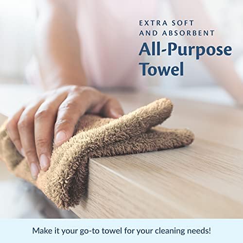 100% Cotton Chamois Cleaning Towels, 12 Pack - Image 2