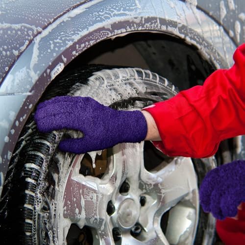 Patelai 3 Pairs Microfiber Dusting Gloves - Image 7