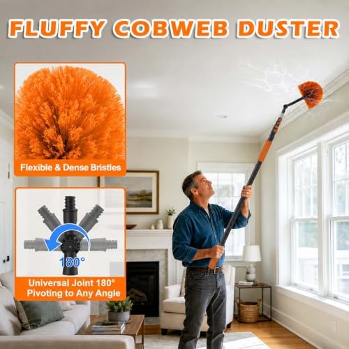 Buyplus 30FT Reach Dusting Kit, Long Duster - Image 5