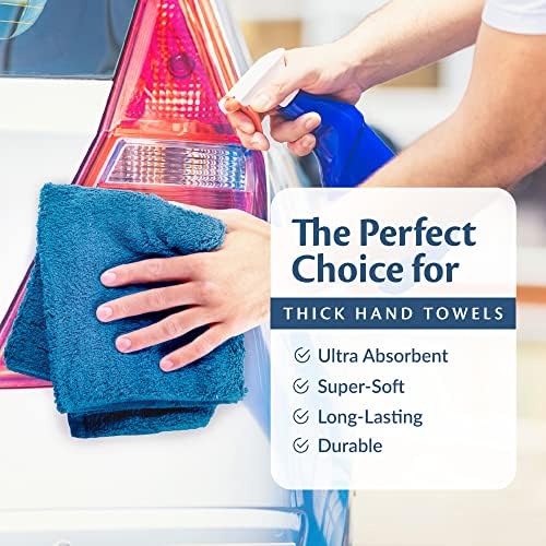 100% Cotton Chamois Cleaning Towels, 12 Pack - Image 4
