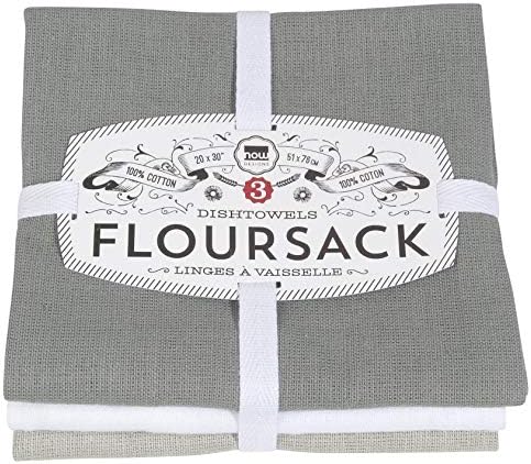 Now Designs Kitchen Dish Towels Gray/White/Moonstruck by NowDesigns