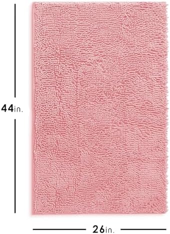 Hearth & Harbor Bathroom Rugs, Chenille Bath Mat - Image 3