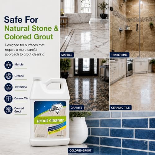 Ultimate Grout Cleaner for Tile & Grout, Acid-Free Stain Remover, 4 Gallons - Image 4