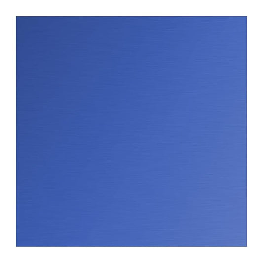 Anodized Aluminum Sheet Metal 12 x 12 x 1/32 Inch Blue Anodized Aluminum Metal Plates Engraving Blanks for Laser Engraving, 0.8MM Thin Decorative Aluminum Metal Sheets for Crafting, House Decoration