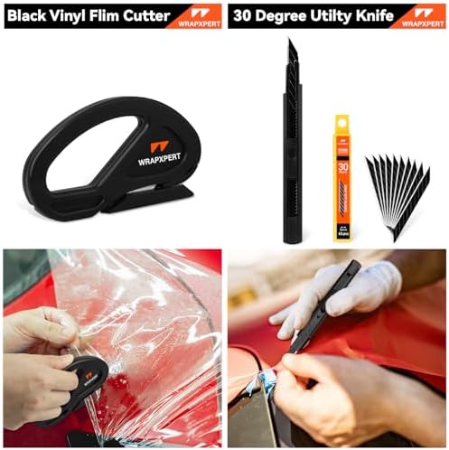 WRAPXPERT Window Tint Kit 15 PCS Vinyl Wrap Tools Kit Vehicle Glass Protective - Image 4